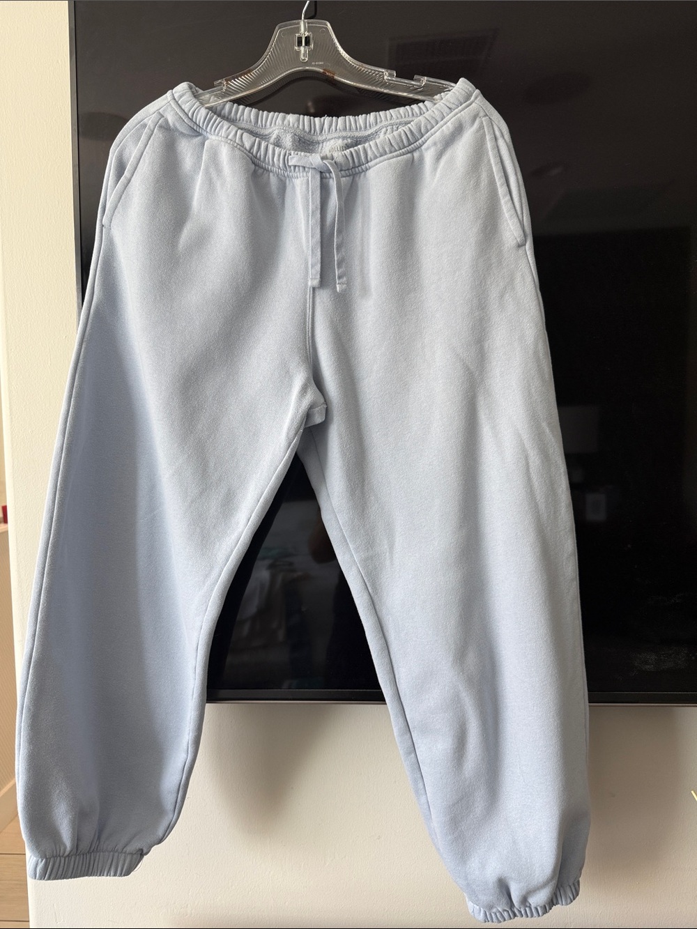 Hollister Pale Blue Fleece Joggers